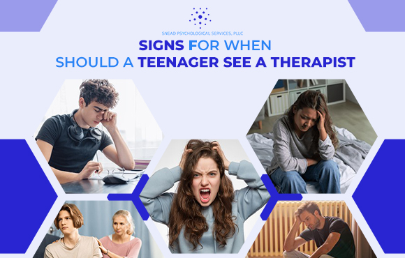 when should a teenager see a therapist