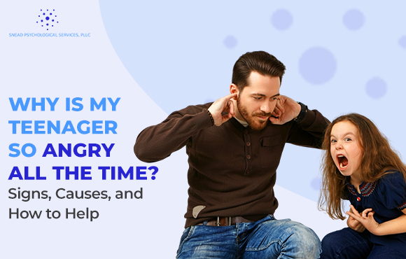 why is my teenager so angry